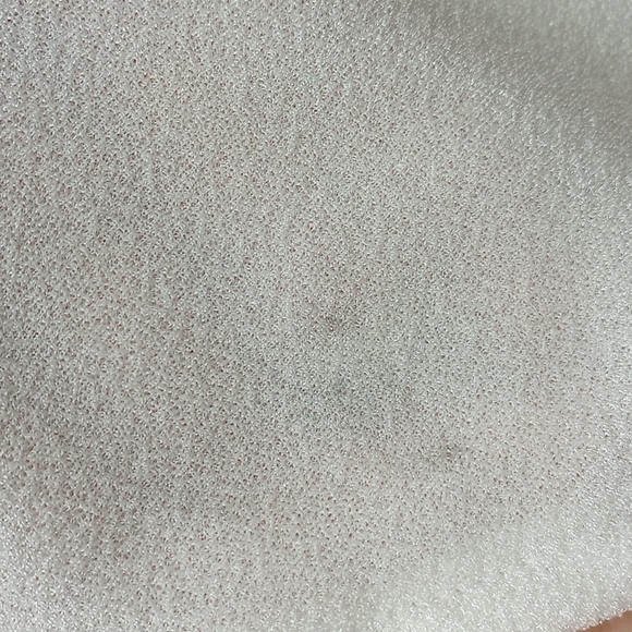 Chico's Easywear Ivory Blouse Gorgeous - Picture 6 of 7